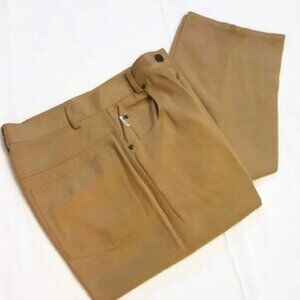 Tahari Silk light brown pants women's size 6 (N19)